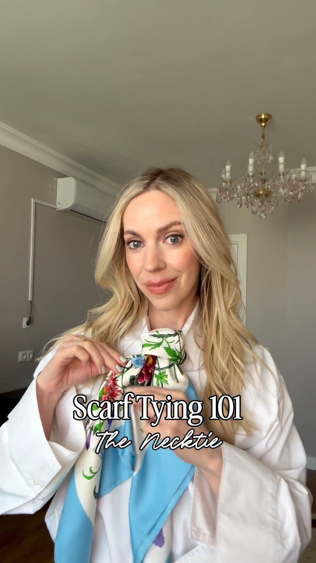 Silk scarf tying, scarf tutorial, silk scarf outfit

#LTKWorkwear #LTKOver40 #LTKSeasonal