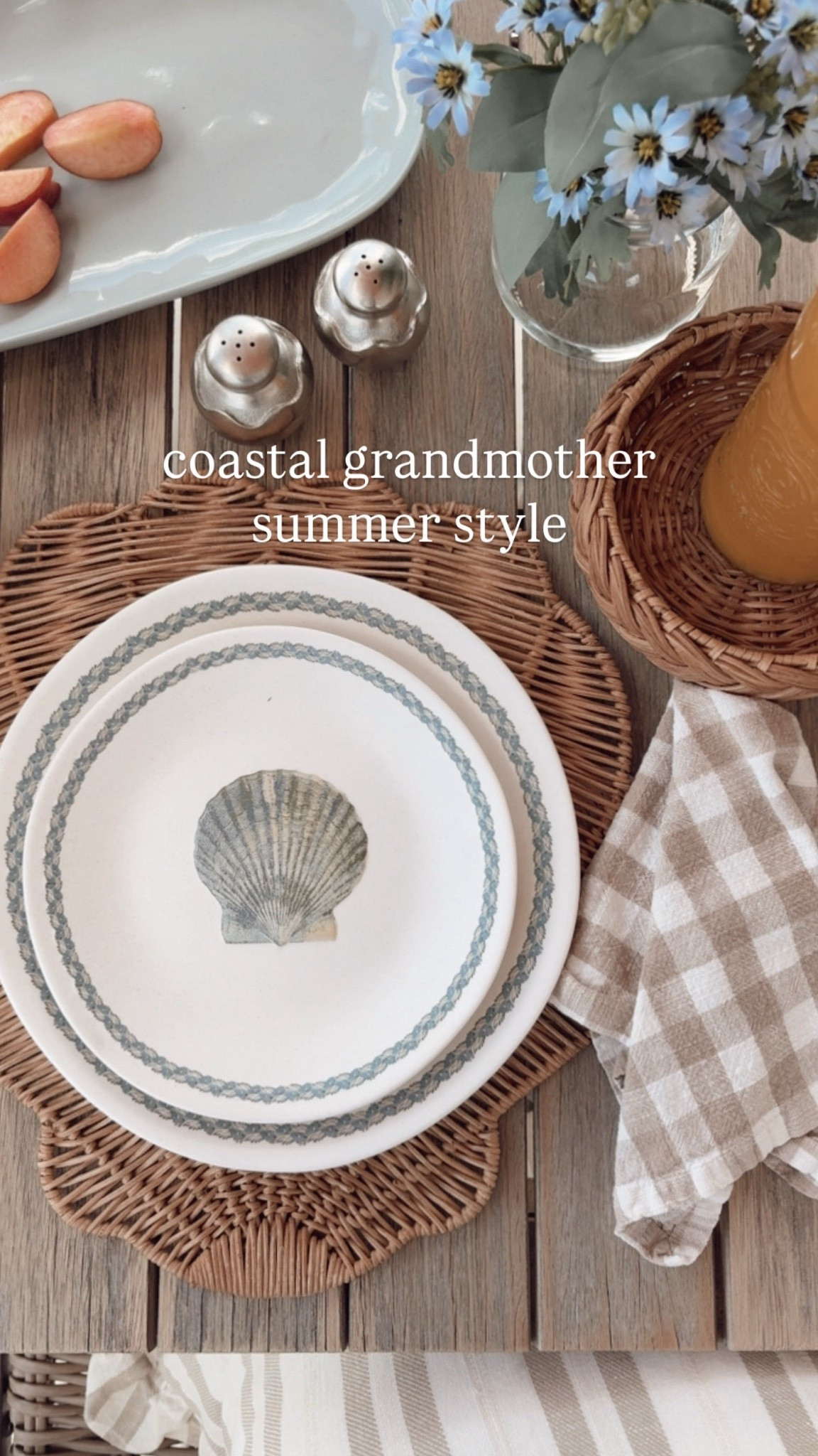 Coastal grandmother outdoor entertaining style from Target that would make Nancy Meyers proud. 
@Target #ad

#LTKHome #LTKSeasonal