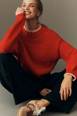 The Pippa Mock-Neck Sweater by Maeve: Icon Edition | Anthropologie (US)