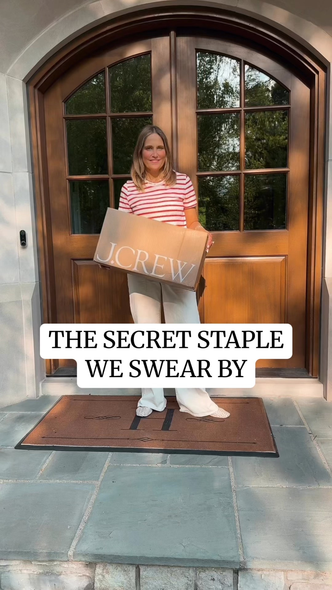 It’s a classic striped Tee!!! Wear them for Fall, for Winter and for Spring too. And they are on sale!  
These are great by themselves, under a sweater, cardigan, blazer, or jacket  

#LTKStyleTip #LTKSaleAlert #LTKOver40