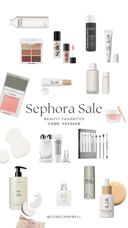 Sephora beauty favorites! Code: YAYSAVE 

#LTKsalealert #LTKxSephora