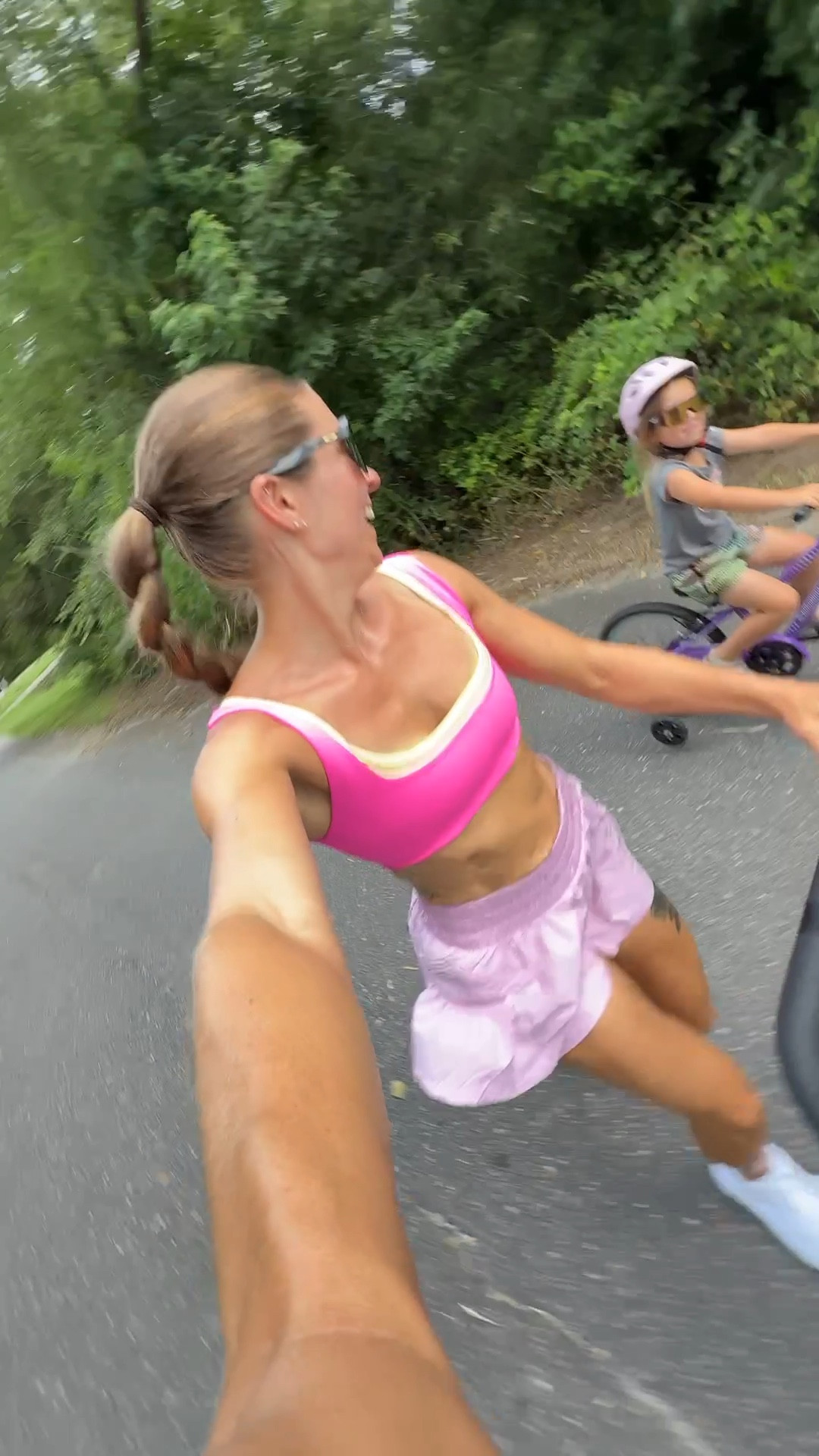 Yellow bra: XS
Pink bra: S
Shorts: XS

#LTKFamily #LTKActive #LTKFindsUnder50