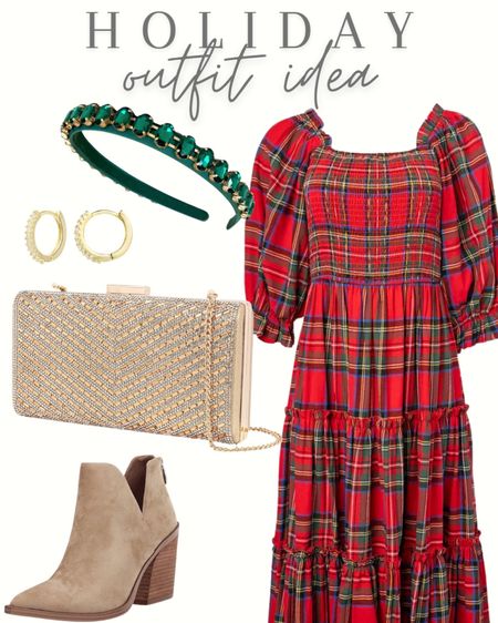 Perfect outfit idea for a Christmas party!

I have this dress in multiple patterns - it is so comfortable and flattering! I size down to a XXS thanks to the smocked bust for a perfect fit.

Holiday outfits, holiday party, christmas party, boots, petite outfit, petite dress, xxs dress, XS dress, petite style 

#LTKparties #LTKsalealert #LTKHoliday