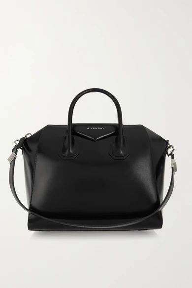 Givenchy - Antigona Medium Leather Tote - Black | NET-A-PORTER (US)