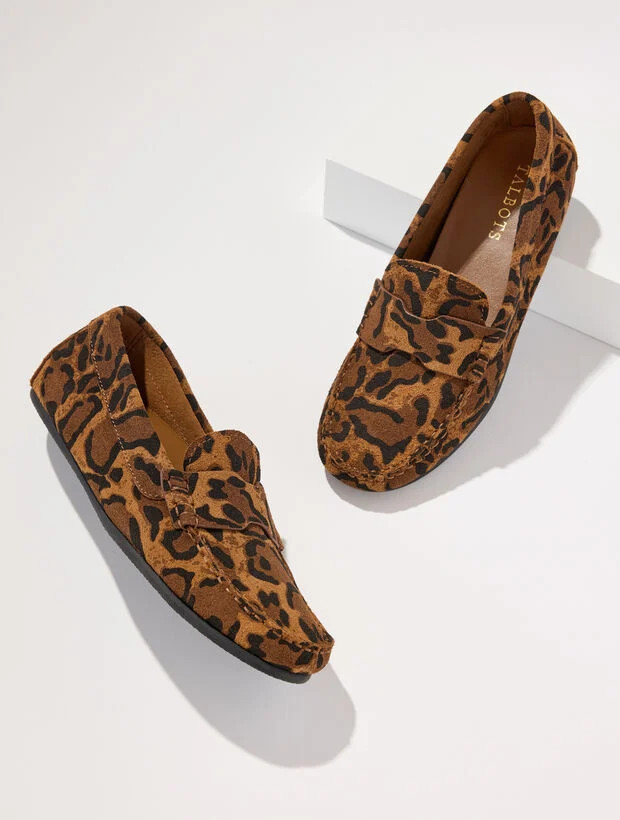 Parker Suede Moccasins - Printed | Talbots