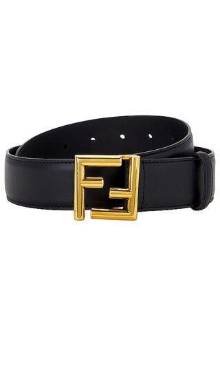 Fendi FF Belt in Black | Revolve Clothing (Global)
