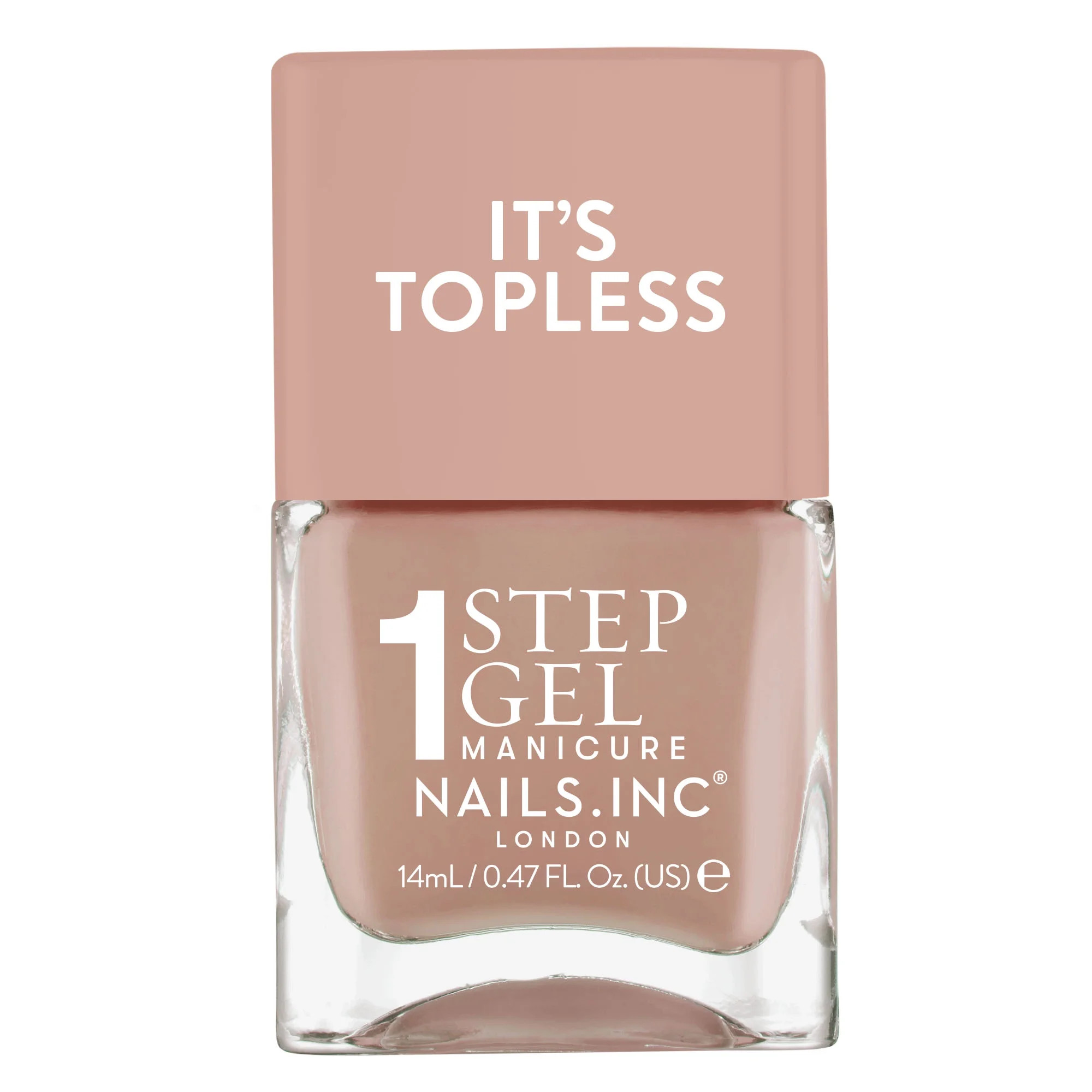 Nails.INC, It's Topless Gel-Like Nail Polish, 4-in-1 Base Coat, Treatment, Color & Top Coat, Madi... | Walmart (US)