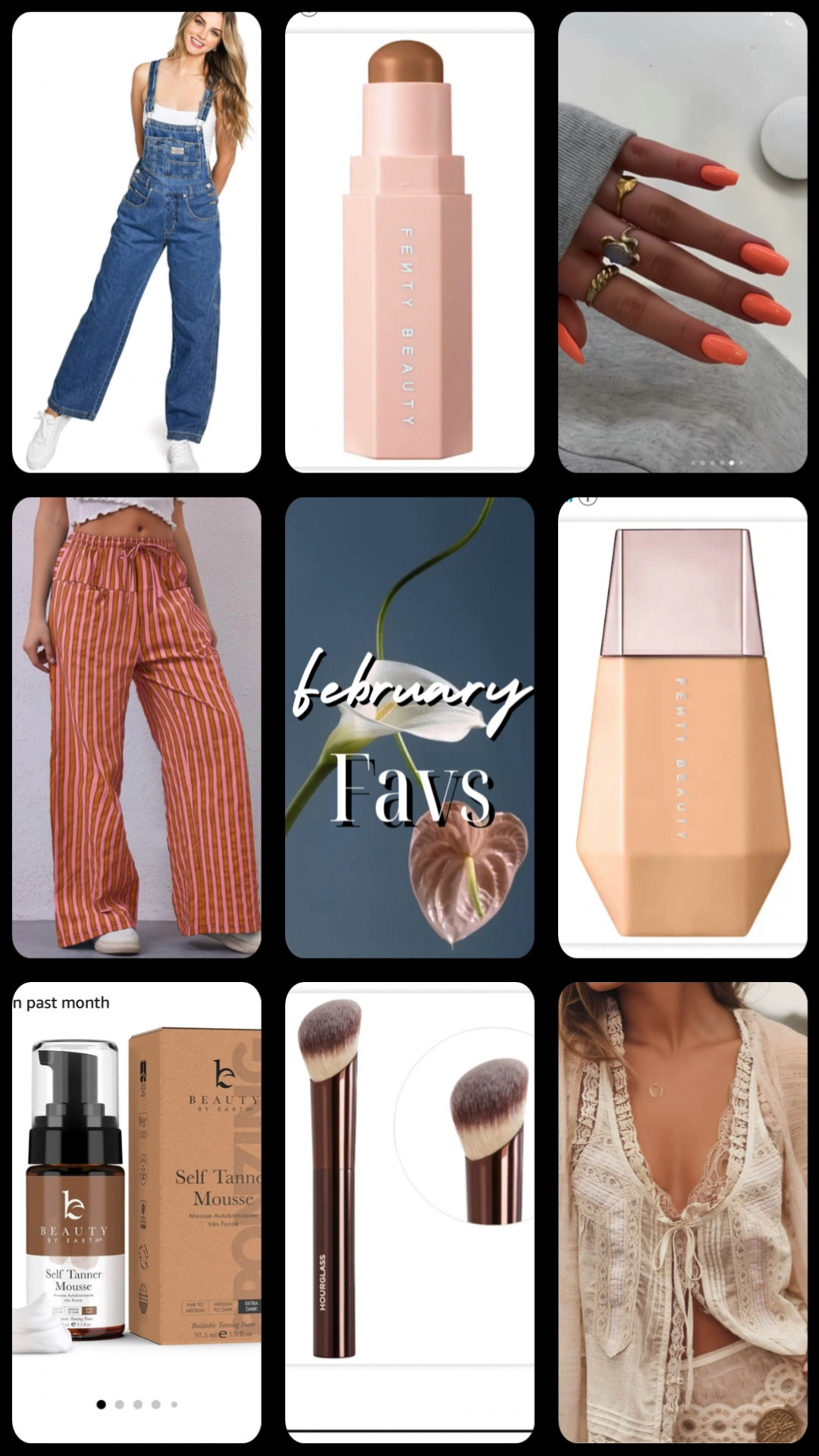 All of my February Favs!