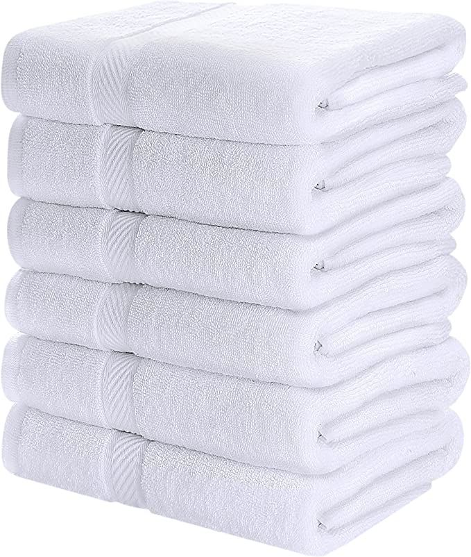 Utopia Towels - Medium Cotton Towels, Towels for Pool, Spa, and Gym Lightweight and Highly Absorb... | Amazon (US)