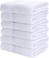 Click for more info about Utopia Towels Medium Cotton Towels, White, 24 x 48 Inches Towels for Pool, Spa, and Gym Lightweig...