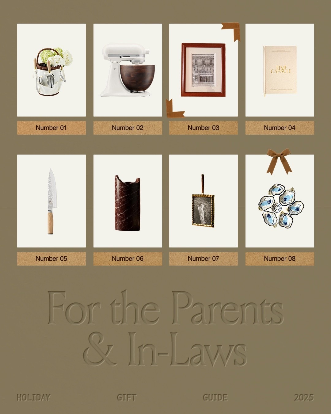 GIFT GUIDE: for the parents & in-laws 

#LTKGiftGuide