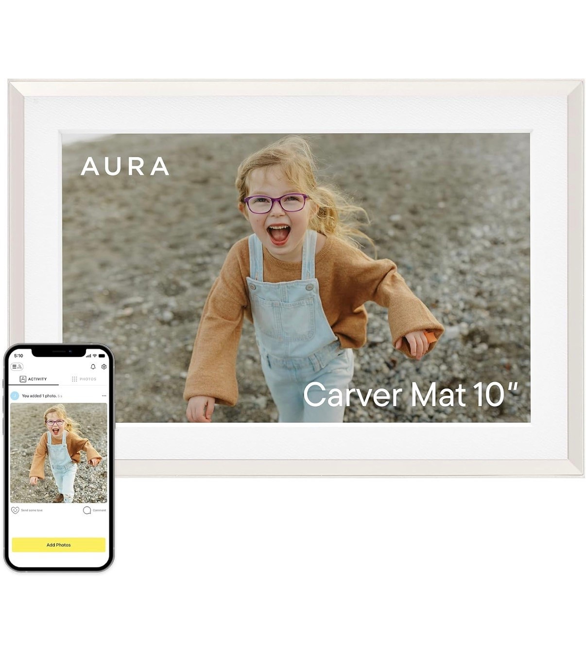 This Aura frame from Amazon is the perfect Mother’s Day gift for my mom who has dementia and lives far from her grandchildren. It’s on spring sale now at Amazon. 
Mother’s Day gift | grandparent gift | Amazon | HOLLIETADAMS 

#LTKHome #LTKmomlife #LTKSaleAlert