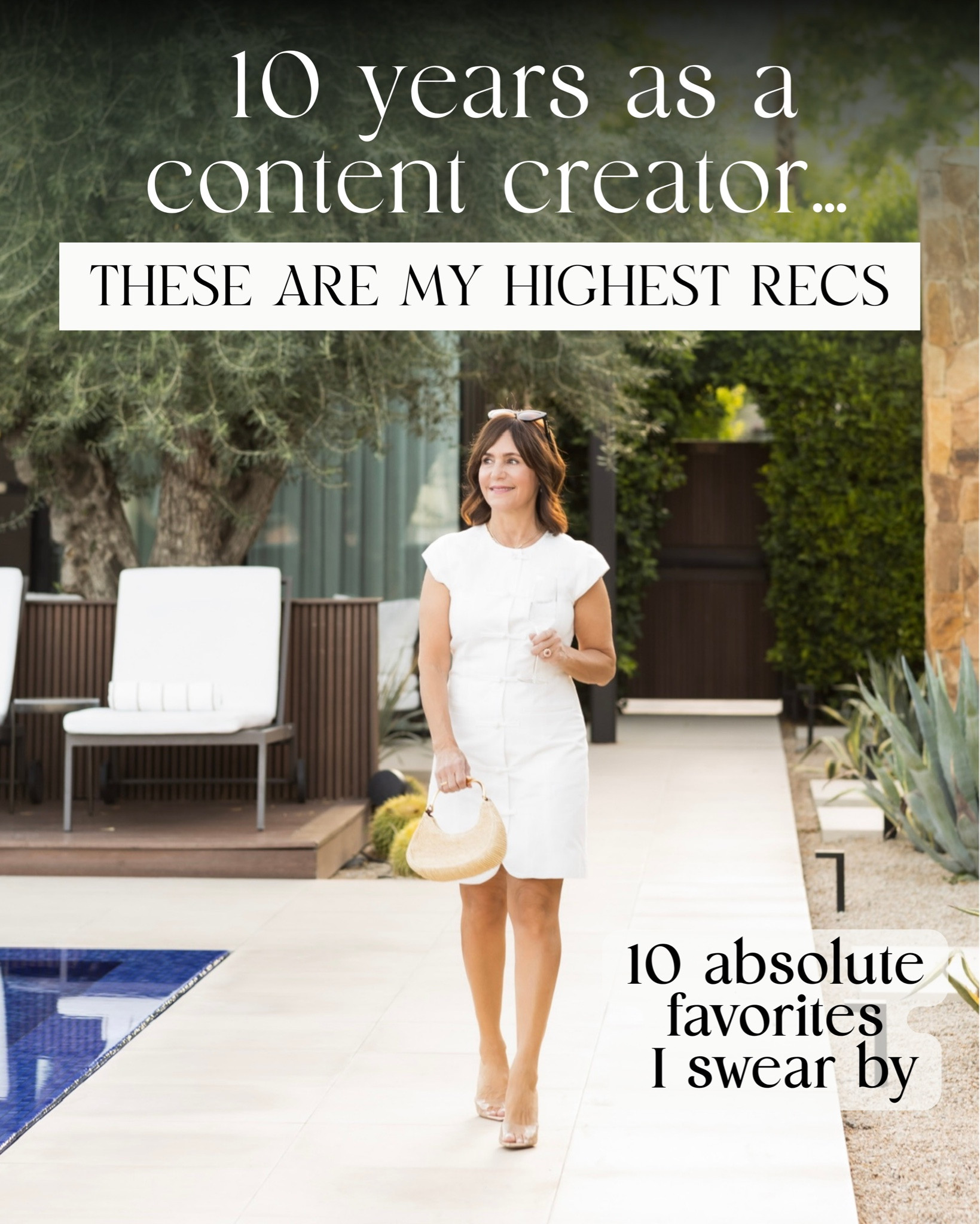 25 years as a Nordstrom buyer and personal stylist + 10 years as a content creator … and these are my highest recommendations!!! 🌟 

After years in the dressing room and creating style content online, I’ve literally seen it all. I’ve tried on so many pieces and used so many products. 

These are some of the BEST of the best - the favorites I swear by!!

I recommend these to all my friends and have owned most of these wardrobe essentials for years. 

If you only buy one thing this season - make it one of these 💘

1. Veronica Beard Clear Sandals
2. Aritzia Lodge Pants
3. Chantelle Hipsters
4. Frame Denim Jacket
5. Madewell Tote
6. Mother Jeans
7. Quince Cashmere
8. Charlotte Tilbury Lips
9. Veronica Beard Sandals
10. Wacoal Bra
11. Veronica Beard Blazer
12. $50 Sunglasses 
13. Robe
14. Zoe Chicco Necklace (can’t link)
15. Vince Slip Dress

#LTKSeasonal #LTKOver40