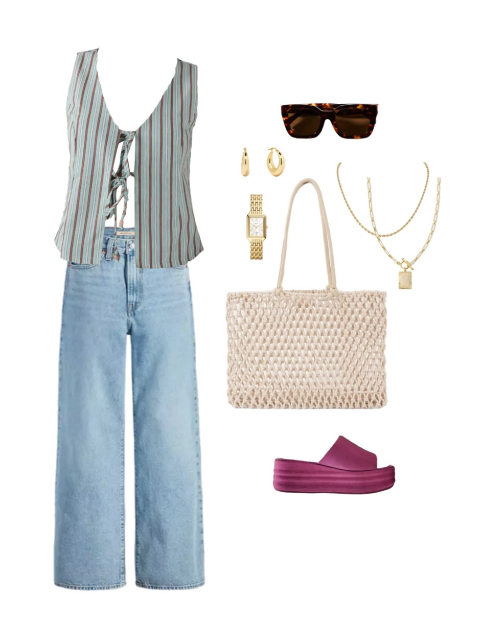 cute summer outfit🩵🩷

#LTKStyleTip #LTKShoeCrush #LTKSeasonal