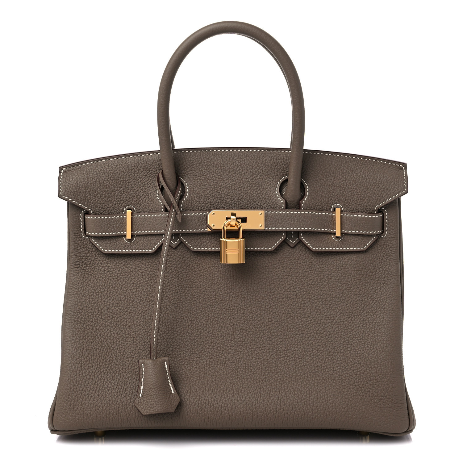 Togo Birkin 30 Etoupe | FASHIONPHILE (US)