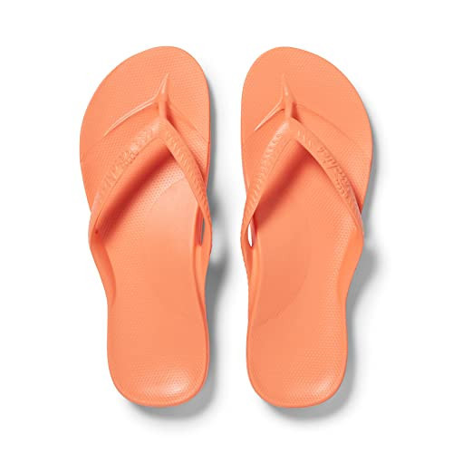 Archies Arch Support Flip Flops, Men & Women, Peach, US M4/W5 | Amazon (US)