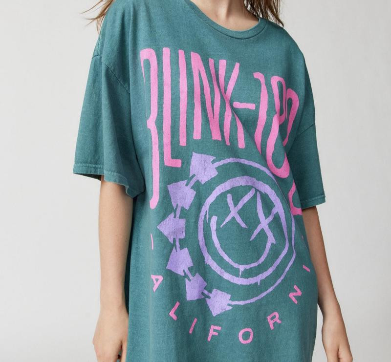 Blink 182 T-Shirt Dress | Urban Outfitters (US and RoW)