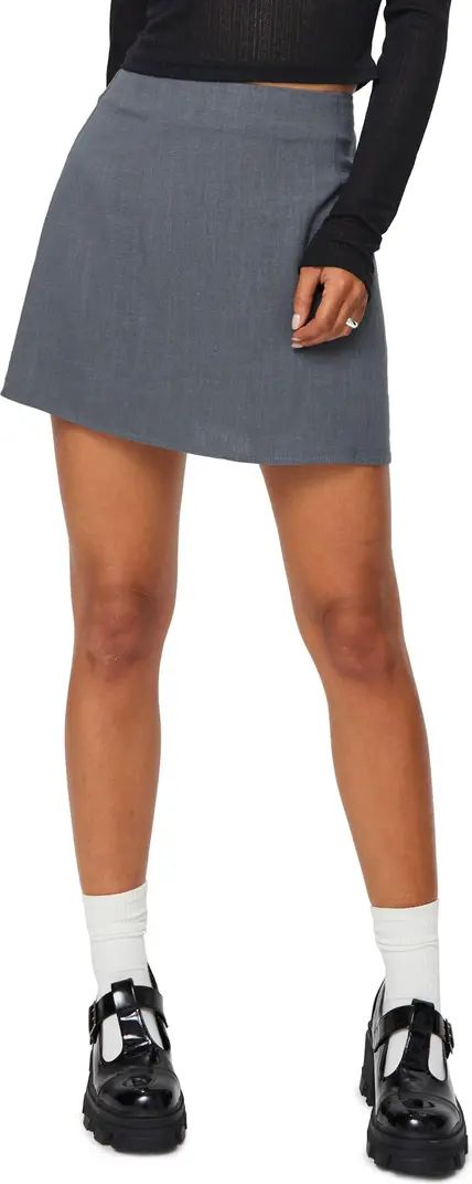 Selby Linen & Cotton Miniskirt | Nordstrom