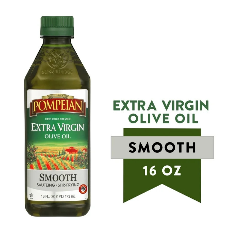 Pompeian Smooth Extra Virgin Olive Oil - 16 fl oz | Walmart (US)