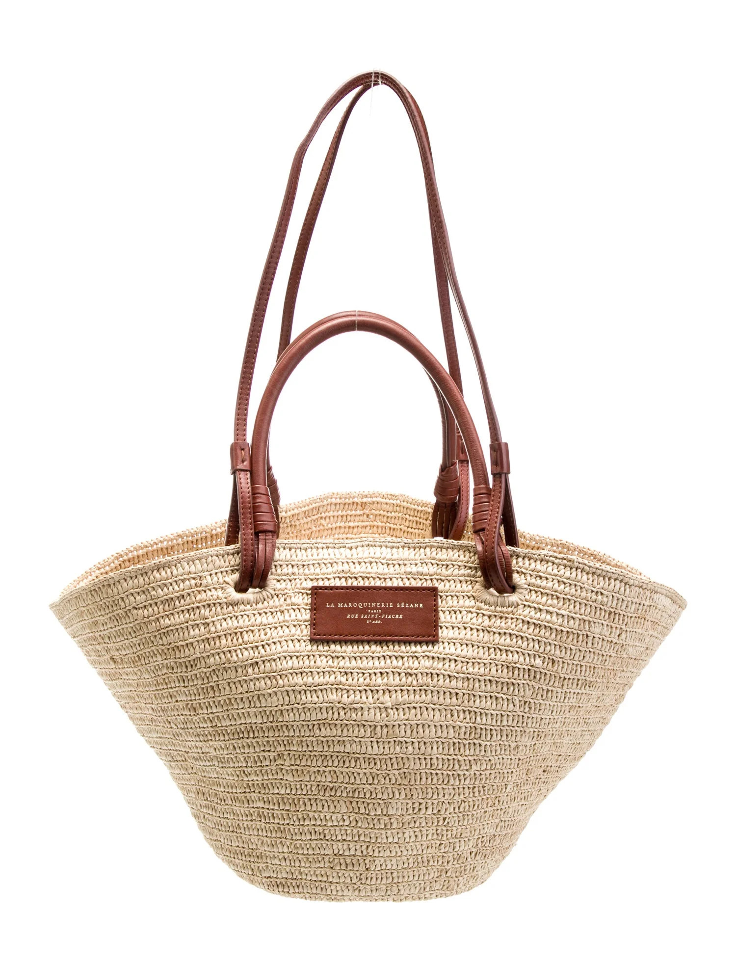 Raffia Shoulder Bag | The RealReal