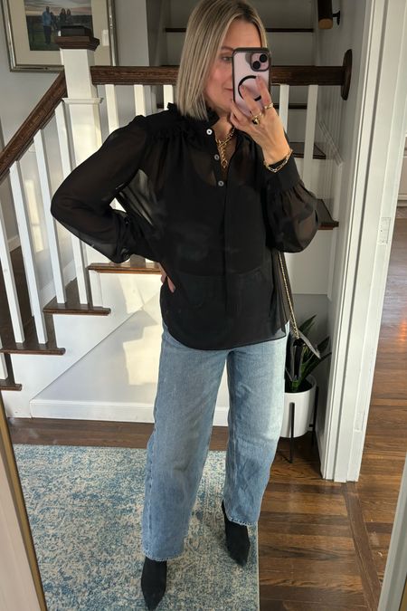 Spring Outfit Jeans Date Night Outfit

#LTKstyletip #LTKover40 #LTKworkwear