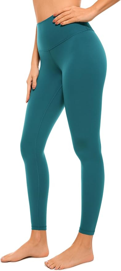 CRZ YOGA Air Feeling High Waisted Leggings for Women 25'' - Warm Thick Workout Buttery Soft Yoga ... | Amazon (US)
