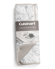 2pk Marble Pattern Dish Drying Mats | TJ Maxx