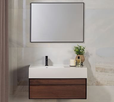 Kiran 31” Single Sink Floating Vanity | Pottery Barn (US)