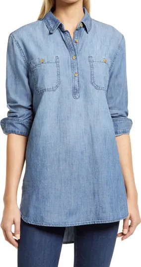 Chambray Popover Tunic | Nordstrom