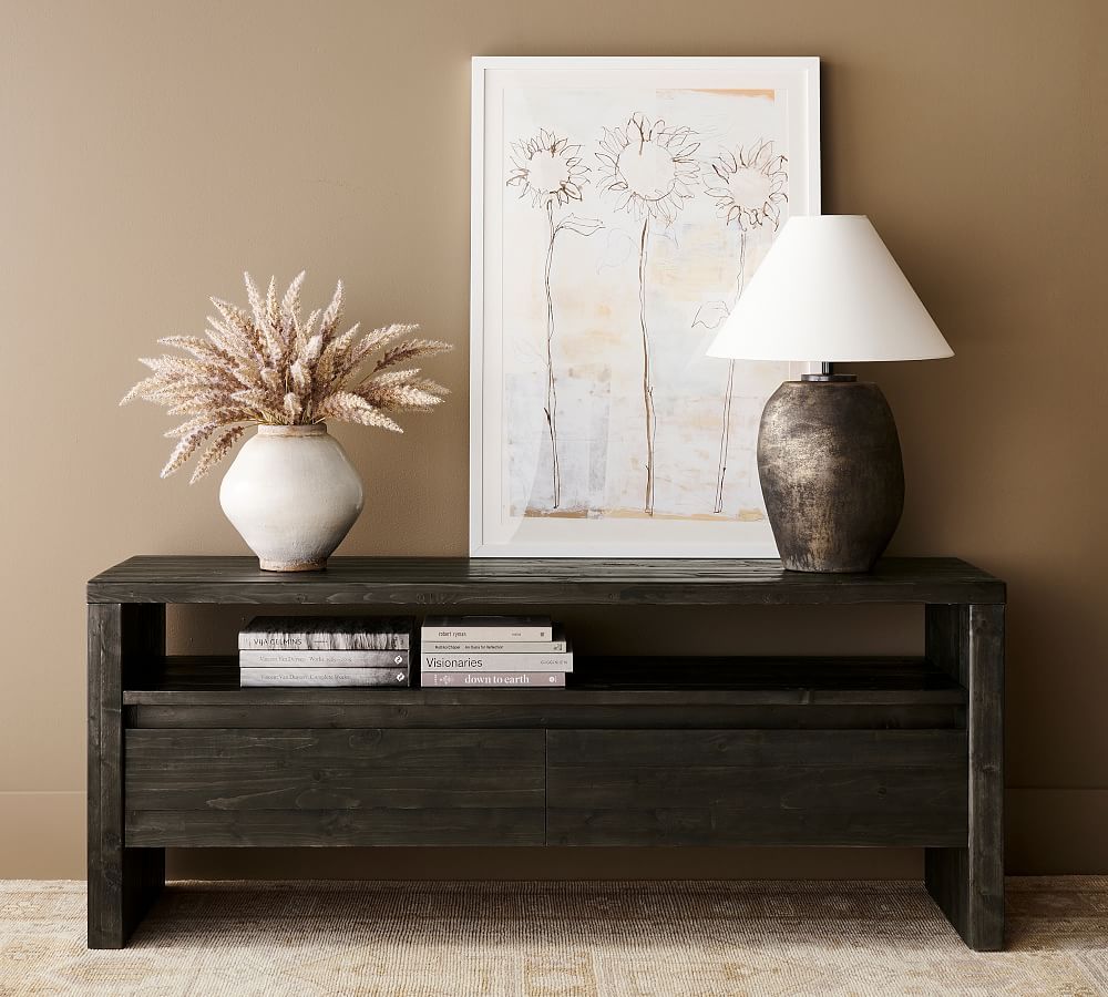 Pismo Reclaimed Wood Media Console (65") | Pottery Barn (US)