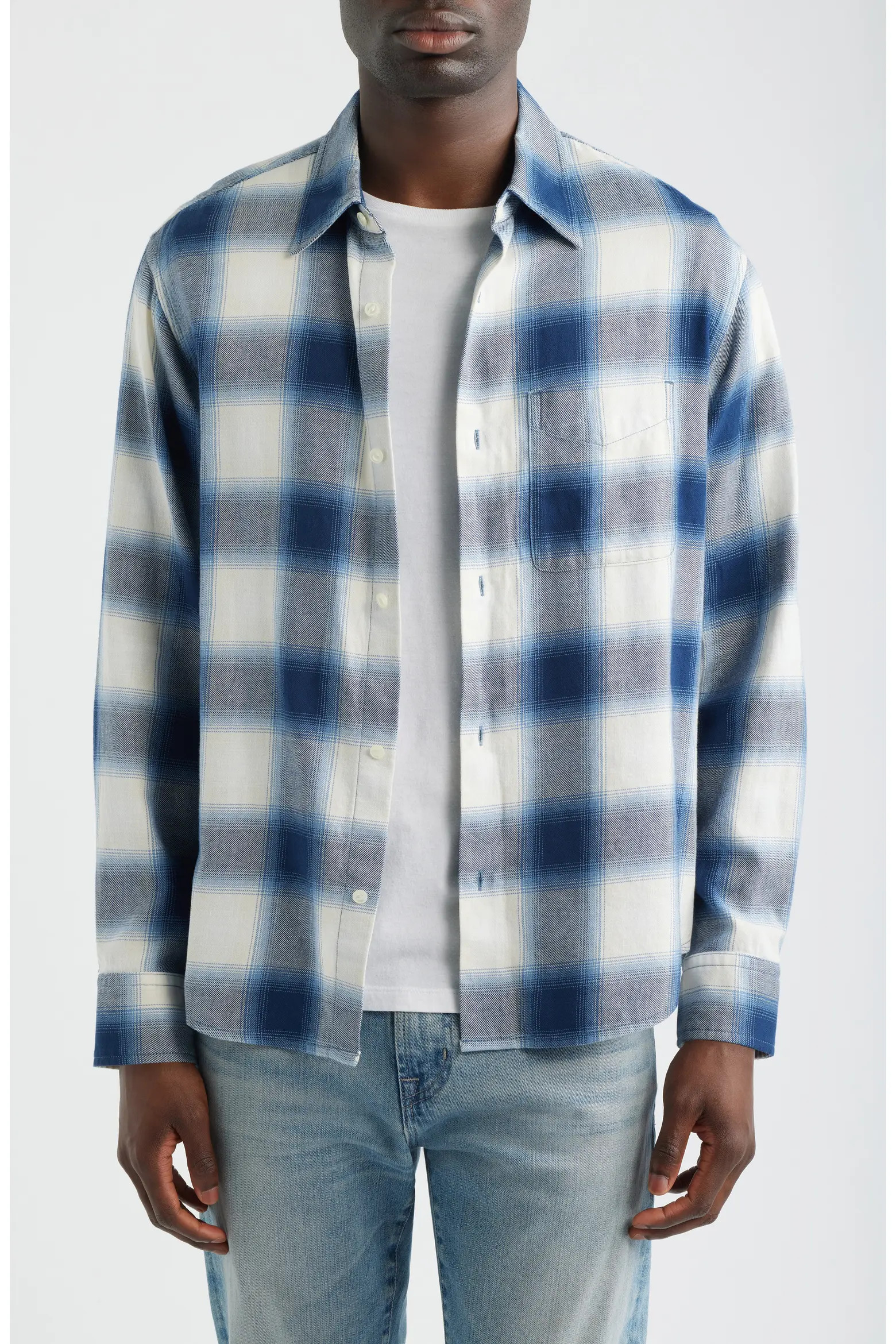 Madewell Teamkit Flannel Button-Up Work Shirt (Men) | Nordstrom | Nordstrom