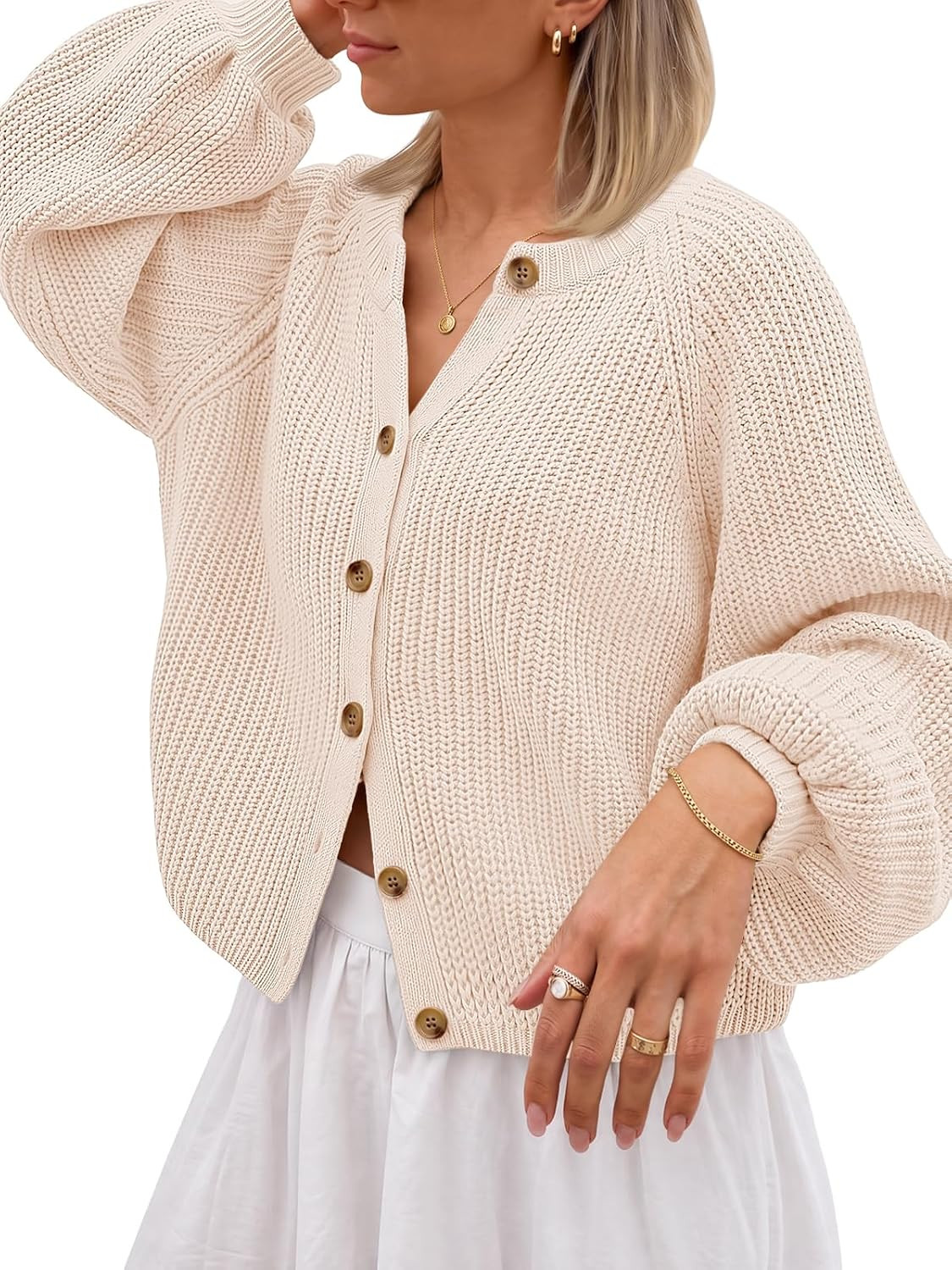 Trendy Queen Chunky Knit Cardigan Sweaters for Women 2026 Fall Outfits | Amazon (US)