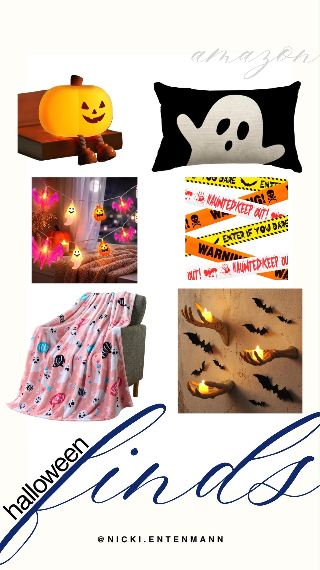 Halloween decorating made fun with spooky and cute finds crafted for festive charm. Perfect for eerie nights, they blend style, fun, and confidence seamlessly. #halloweendecor #amazonfinds #spookyseason #holidaydecor #homedecor #partyideas #shoppingdeal #festivefinds #halloweenspirit #spookydecor 🎃👻🕸️ 

 #LTKdayinmylife #LTKSeasonal #LTKHome