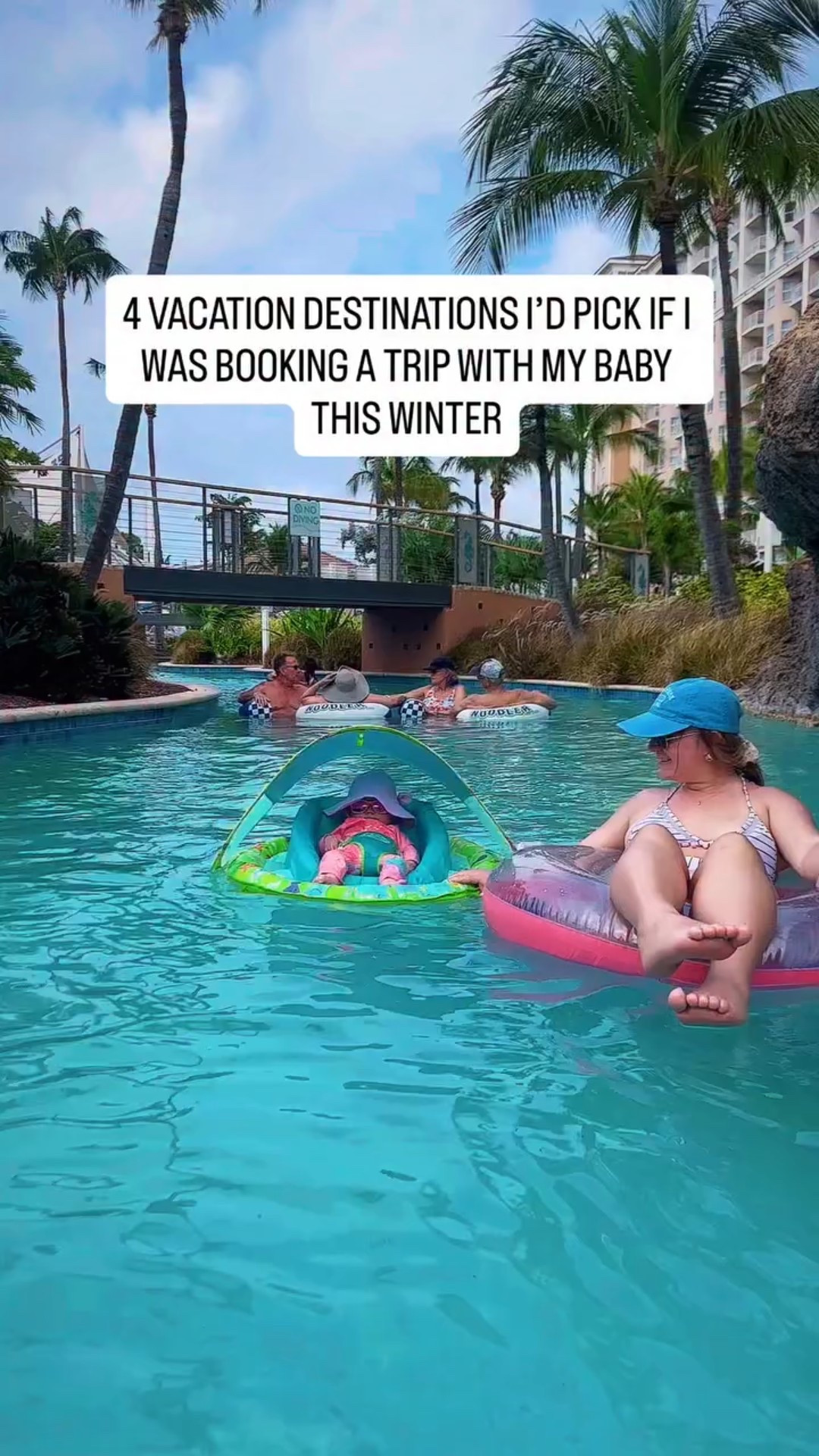 Anyone else already thinking about their winter escapes? Because I’ve officially entered the “okay I’m cold, let’s gooooo” season! ❄️✈️

But traveling with a baby takes a little more consideration:

- Is it safe? ✅
- Direct flights? ✅
- Weather? ✅
- Easy to get around with a stroller? ✅
- Access to medical care? ✅

Here are the 4 destinations I’d personally travel to this winter … 

🌴 Aruba 

🌺 Hawaii (Maui or Oahu)

☀️ Costa Rica (Guanacaste coast)

🌊 Turks & Caicos

Calm water, perfect weather, easy flights, stroller-friendly aka everything you need for an stress-free, baby-friendly winter getaway! 

If you dream about traveling with your baby but feel overwhelmed by what to pack, how to handle travel days, where to go, or how to actually enjoy it ... we got you every step of the way!

We put together the Ultimate Baby Beach Vacation Guide + Packing List to make your next trip feel easy, organized, and actually fun.

Comment FLY and I’ll send it right to you, it’s less than your airport coffee and will save you so much stress on vacay!

#babytravel #travelfamily #travelwithkids #travelwithbaby #travelwithtoddlers #familytravel #toddlertravel #familytraveltips #familytravels #familytravelhacks #babytraveler #babytravels #babytraveltips #familyvacay #familyvacation #firsttimemom #newparents #newkom #travelingparents #parentswhotravel #traveltips #toddlertraveltips #travelwithus