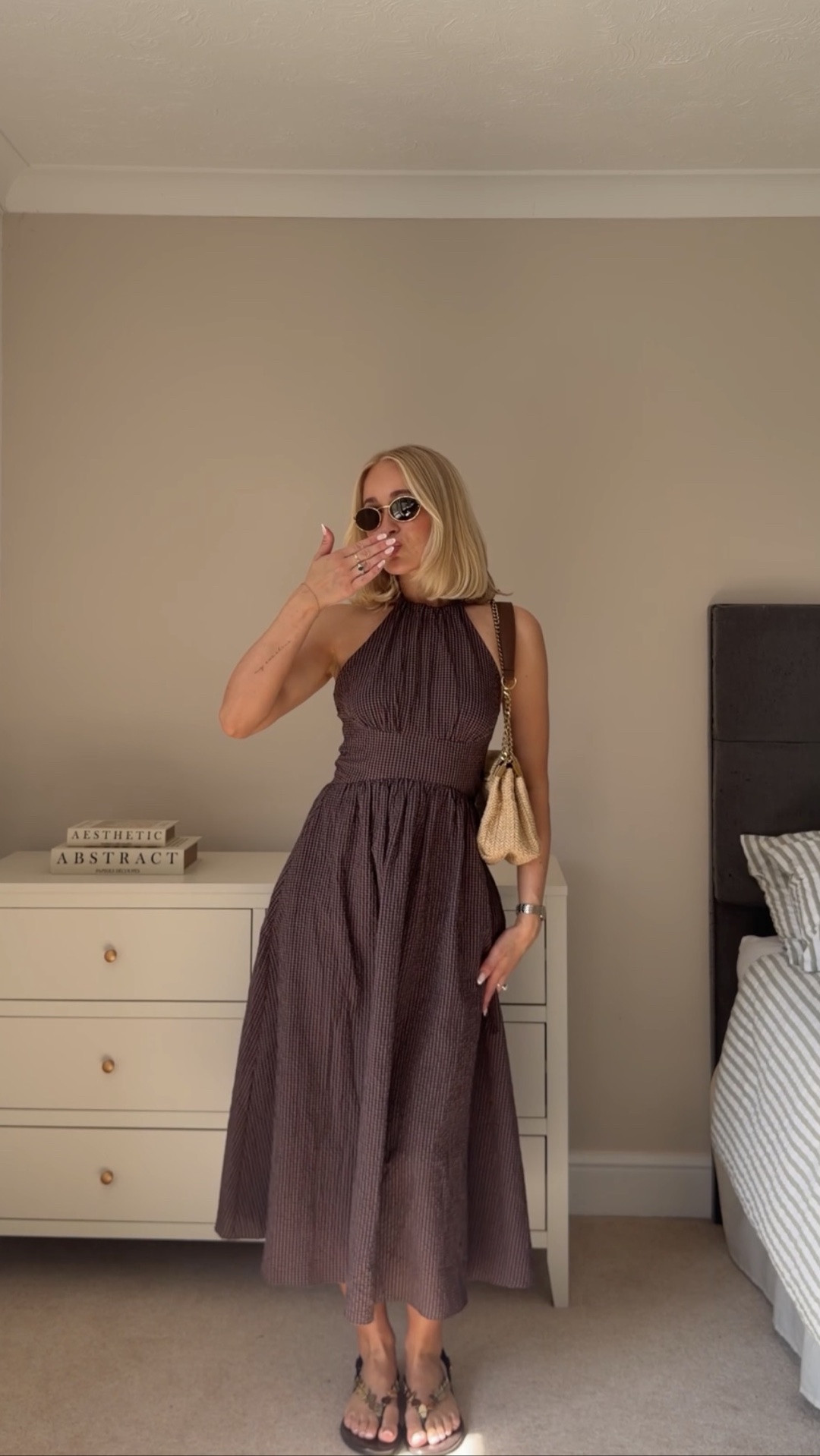Summer dress 

Backless, gingham, neutral tones 

Holiday outfit

#LTKsummer #LTKeurope #LTKdresses