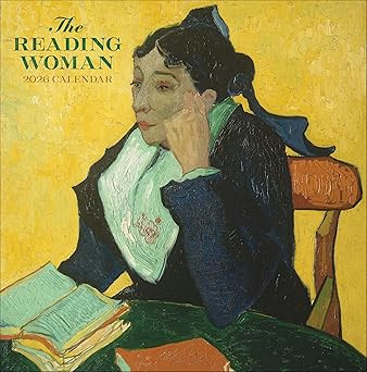 Wall Calendar 2026, The Reading Woman Art, 12 Months, Large Grid Design Featuring 12 Artworks    ... | Amazon (US)