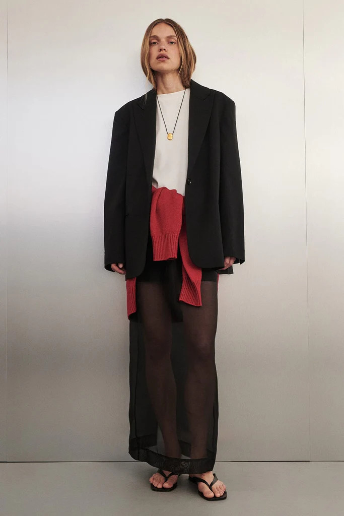 HARLEY 2.0 BLACK OVERSIZED BLAZER | DISSH