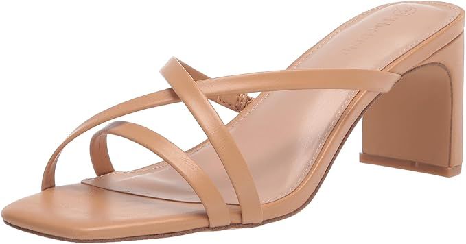 The Drop Women's Amelie Strappy Square Toe Heeled Sandal | Amazon (US)