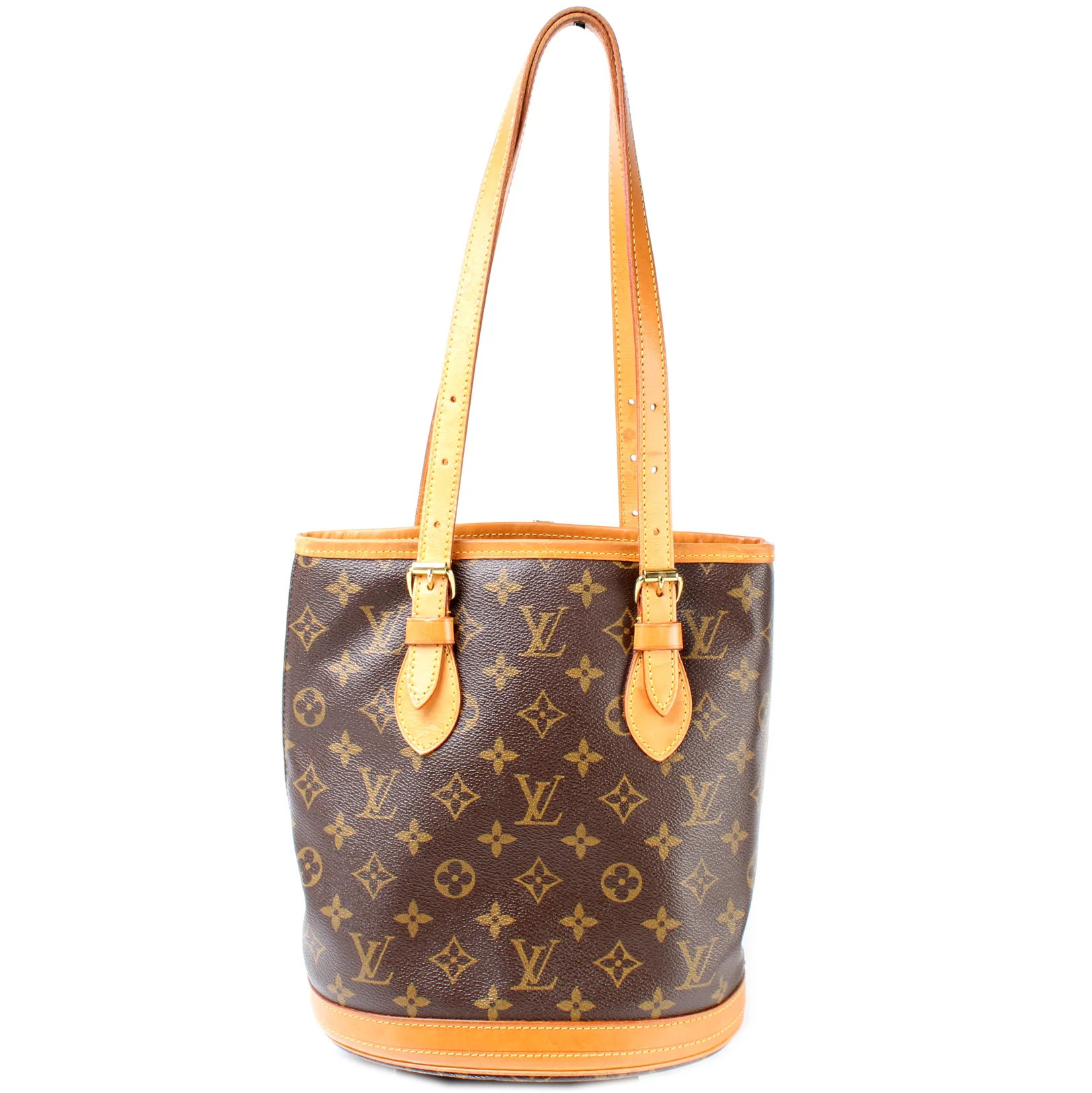Bucket PM Monogram | Keeks Designer Handbags