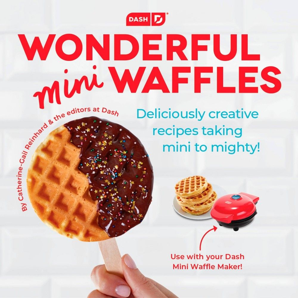 Dash Wonderful Mini Waffle Cookbook | Target