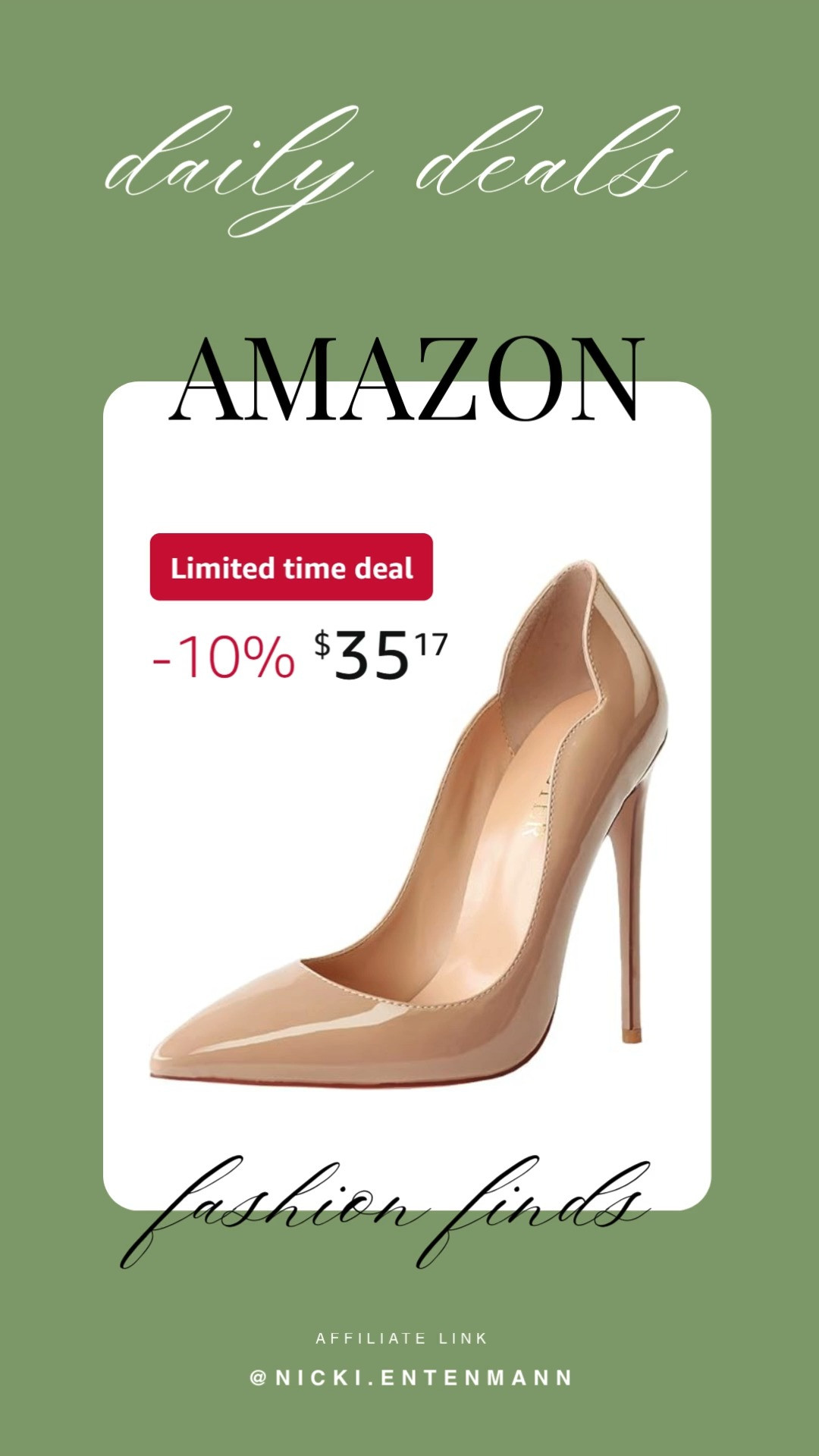 These women’s sexy pointed toe high heels bring cheerful charm and effortless flair to everyday style with modern elegance. #HighHeels #PointedToe #SexyShoes #WomenFashion #DailyStyle #WardrobeGoals #LifestyleLooks #ModernLiving #TrendyOutfits #FashionEssentials 👠✨🌹
 

 #LTKSeasonal #LTKSaleAlert #LTKBeauty