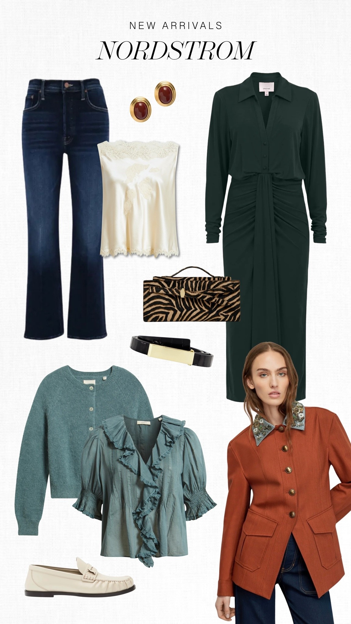 The prettiest new arrivals from Nordstrom!! I bought the jacket and it’s even prettier in real life. I’m getting it altered, but I’ll share it with you soon!