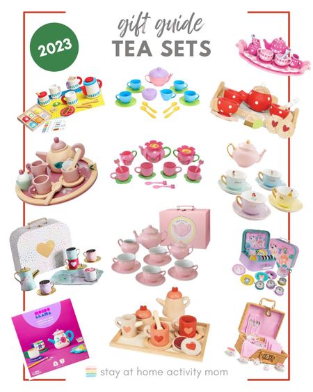 Lots of tea parties will be happening in your house with these adorable tea sets. Many options to pick from such as plastic,  porcelain, and even a plush set. Cheers! 

#LTKHoliday #LTKGiftGuide #LTKkids