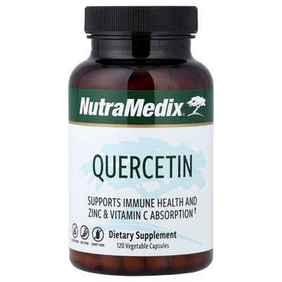NutraMedix Quercetin, 120 Vegetable Capsules (250 mg per Capsule) | Target