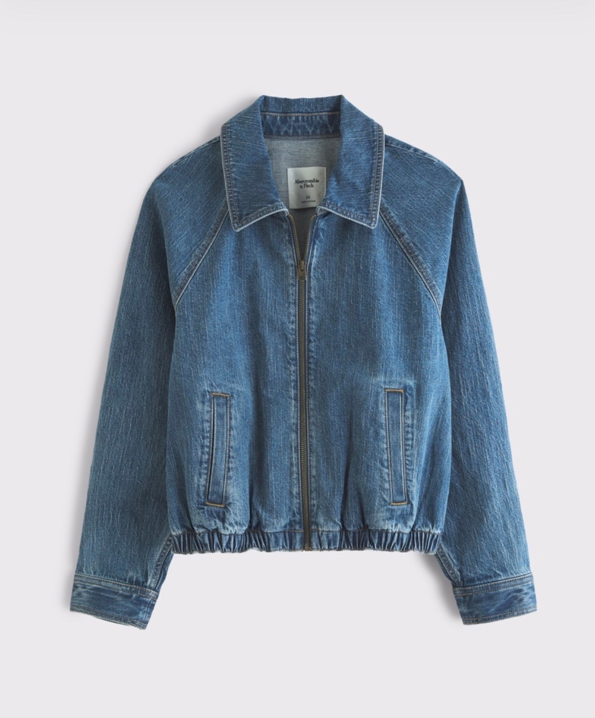 New denim bomber jacket 😍

#LTKGiftGuide #LTKSaleAlert #LTKFindsUnder100