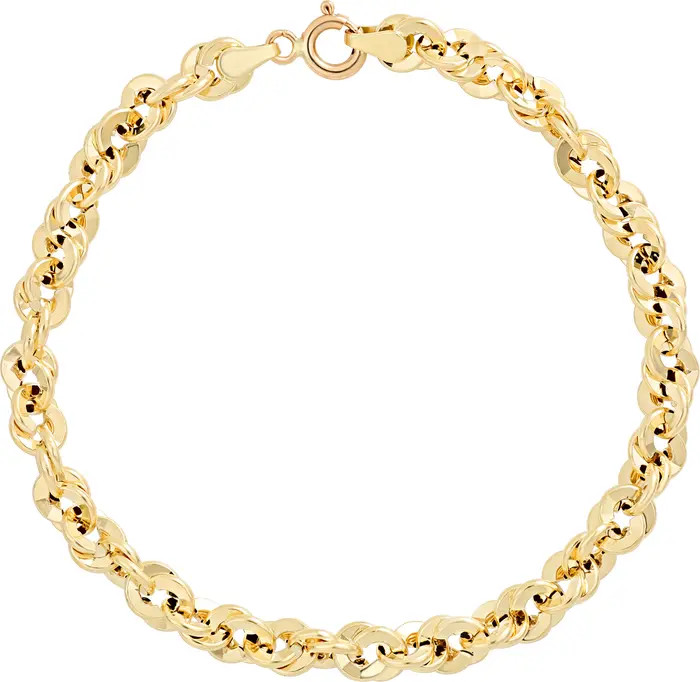 14K Gold Chain Bracelet | Nordstrom