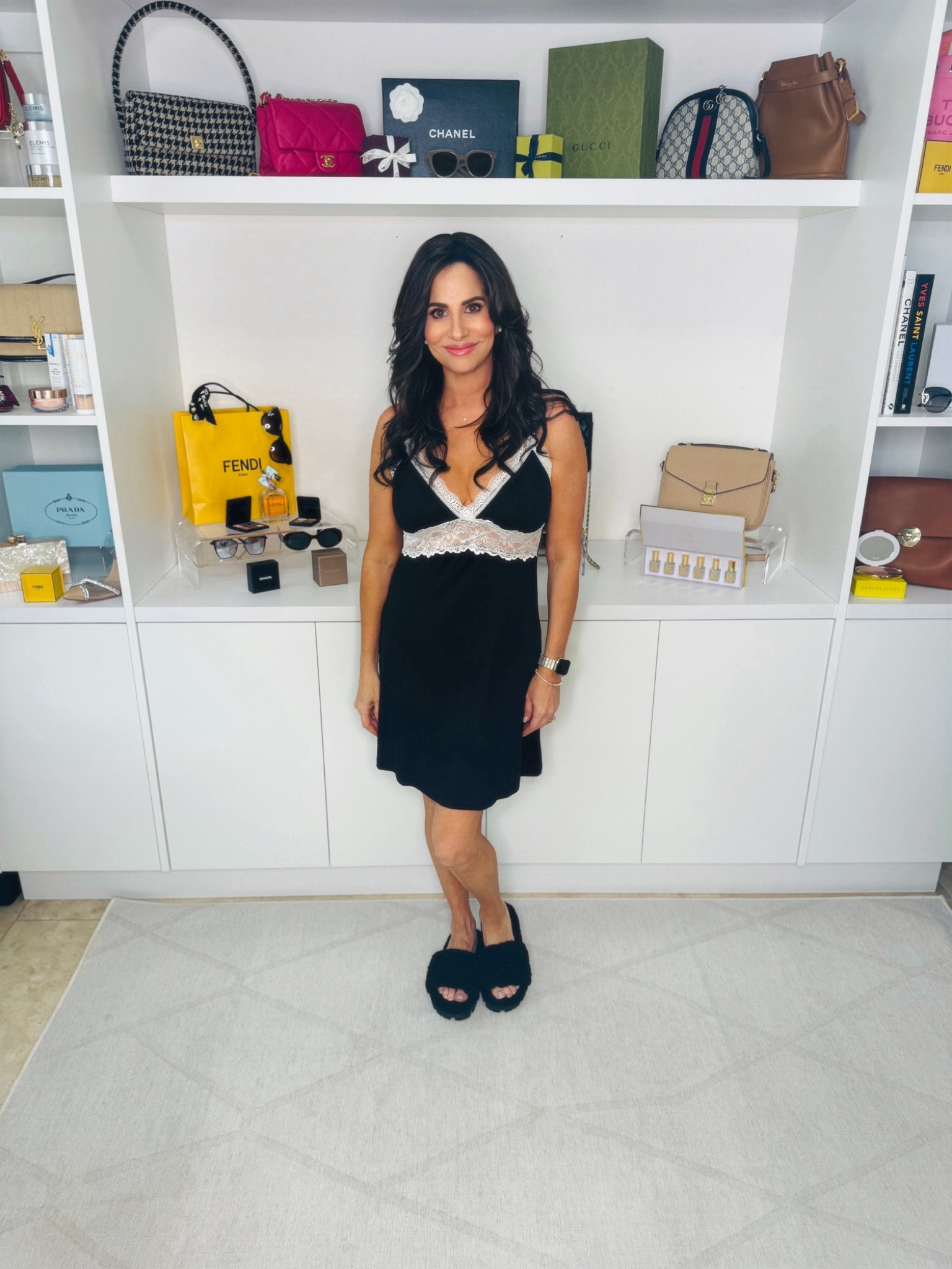 Lace chamise nightgown - perfect for elegant and comfortable sleep.

#LTKOver40 #LTKStyleTip #LTKSeasonal