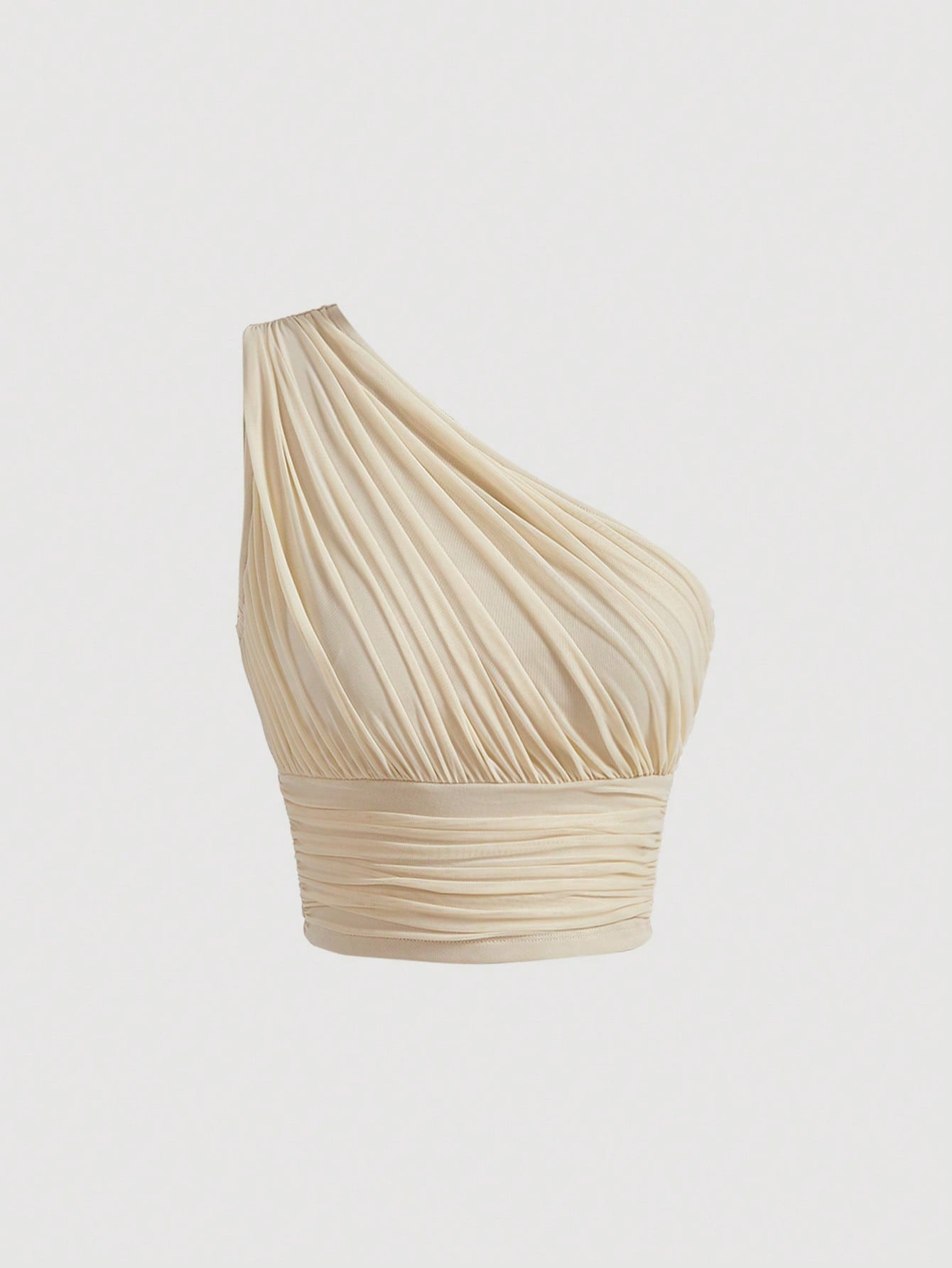 SHEIN MOD Top cortado um ombro tubo | SHEIN