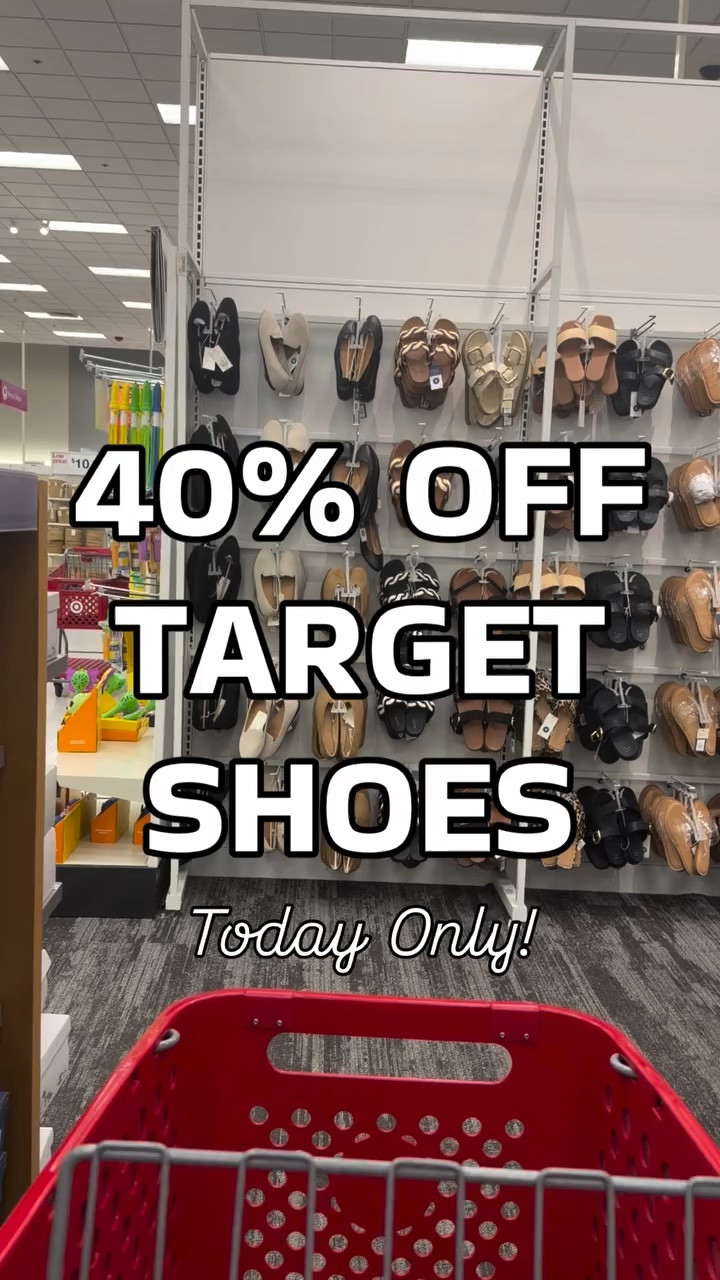 ONE DAY ONLY 🚨 run don’t walk — Target shoe sale is HERE!! 

#LTKU #LTKSaleAlert