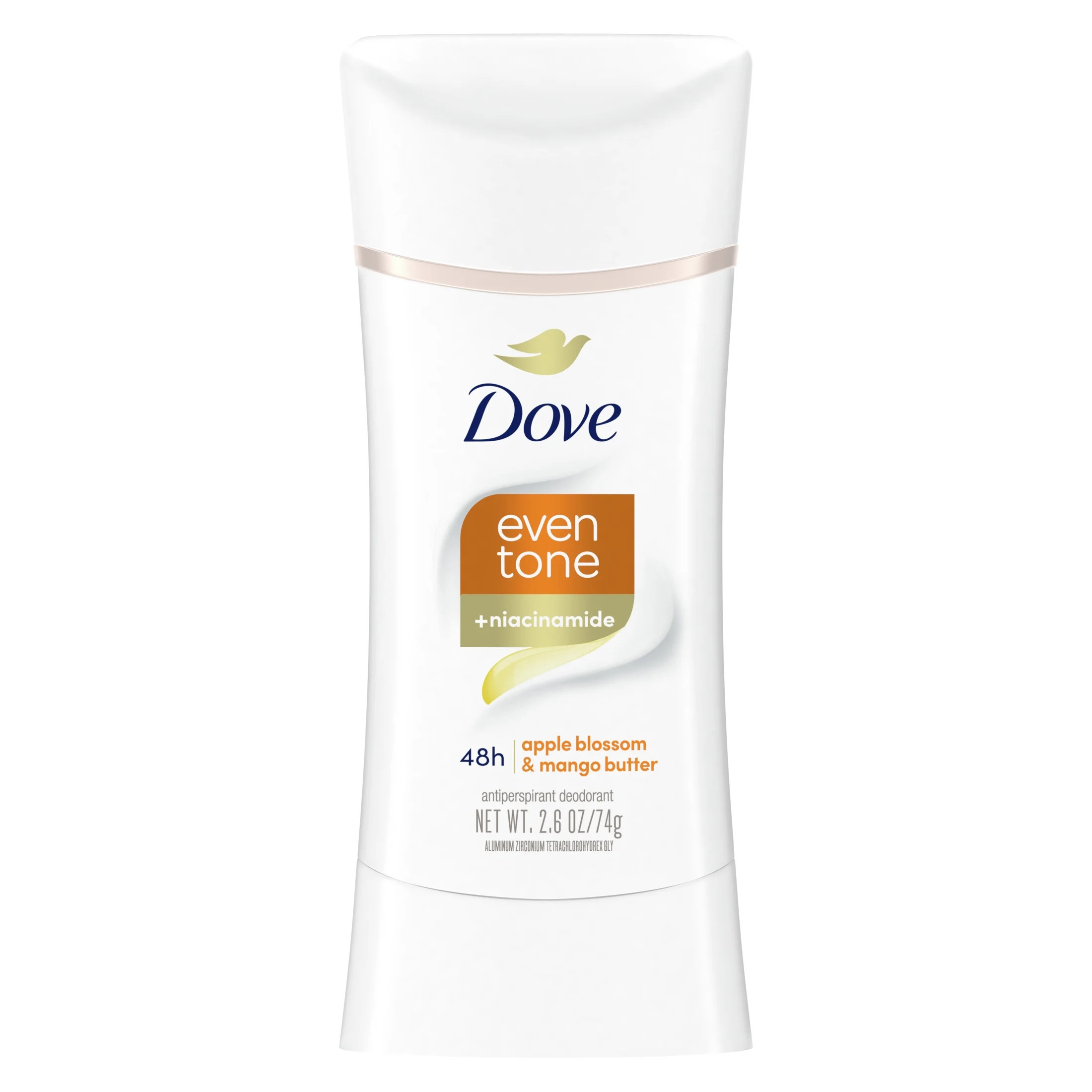 Dove Even Tone Women's Antiperspirant Deodorant Stick, Apple Blossom & Mango Butter, 2.6 oz | Walmart (US)